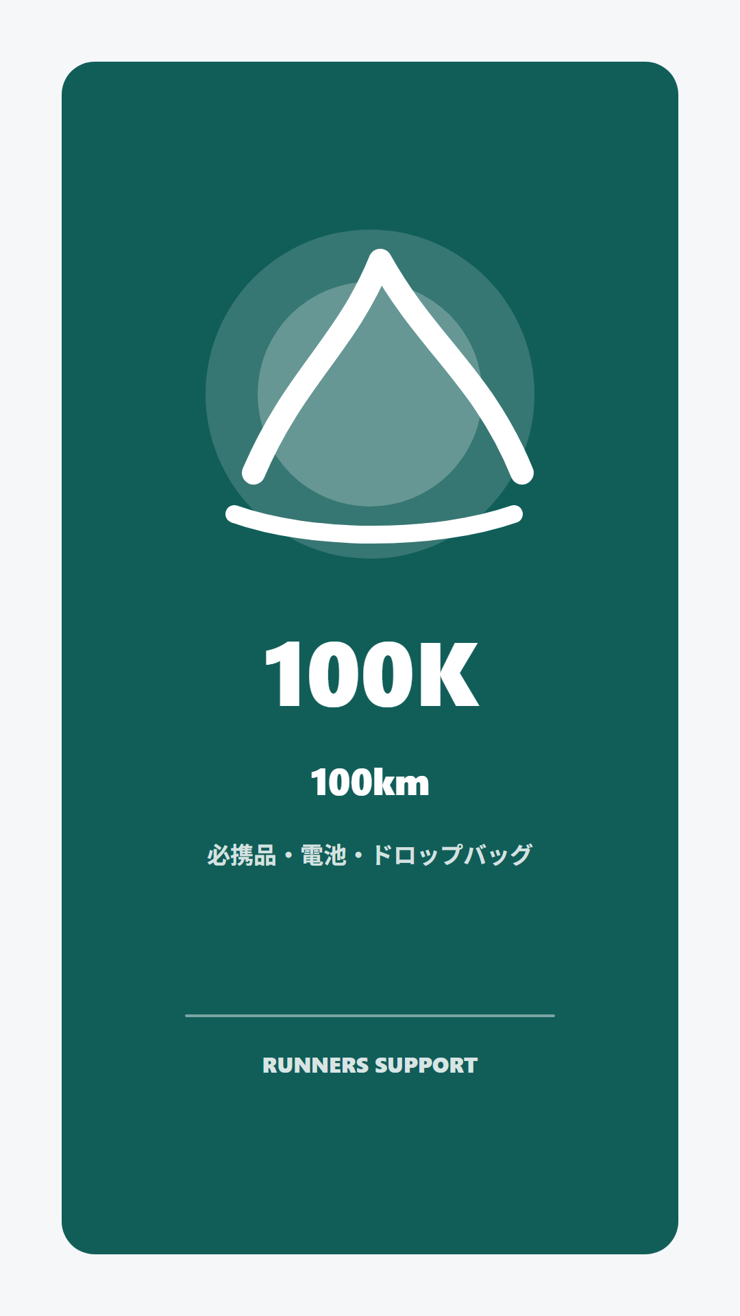 100kmハイライトカバー